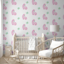 Süßer Rosa Dinosaurier