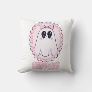 Süßer Rosa Gruseliger Geist BOO-schöner Kawaii Kissen