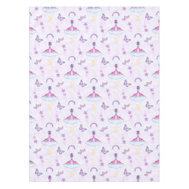 Süßer Rosa Mädchen Dinosaurier Tischdecke