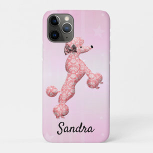 Süßer rosa Pudel-Hund-Handy-iPhone / iPad-Hülle Case-Mate iPhone Hülle