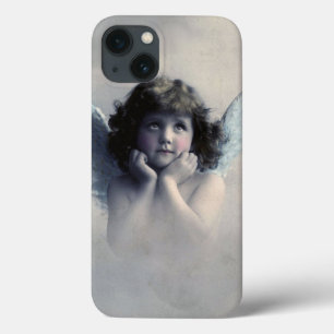 Süßer rosiger Vintage-Engel in Wolken Case-Mate iPhone Hülle
