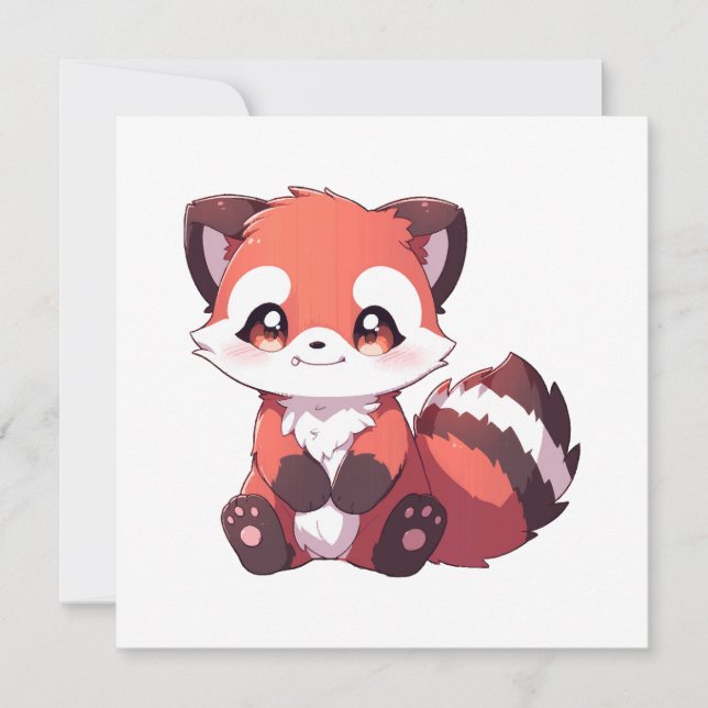  süßer Roter Panda (Vorderseite)