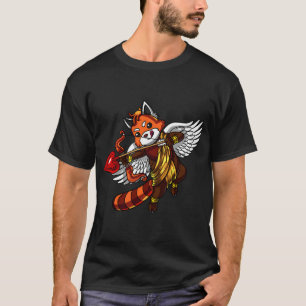 Süßer Roter Panda-Bär Cupid T-Shirt