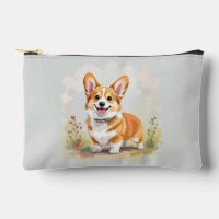 Süßer roter Pembroke Welsh Corgi Hund
