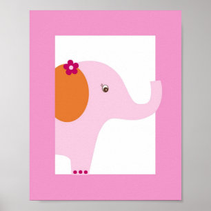 Süßer Safari Dschungel Tier Kinderzimmer Wandkunst Poster