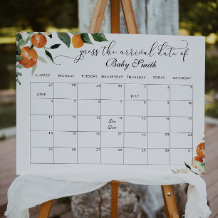 Süßer Schatz Errate den Termin-Kalender Poster