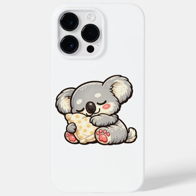 Süßer schlafender Koala mit Kissen Case-Mate iPhone Hülle (Rückseite)