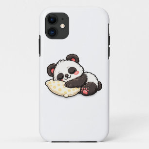 Süßer schlafender Panda mit Kissen Case-Mate iPhone Hülle