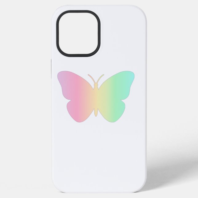 Süßer Schmetterling Iphone Hülle (Rückseite)