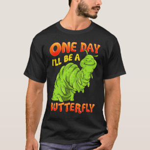 Süßer Schmetterlingsraupen-Top für Mädchen mit Say T-Shirt