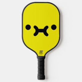 Süßer Schmollmund Gelb Pickleball Schläger