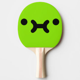 Süßer Schmollmund Grün Tischtennis Schläger