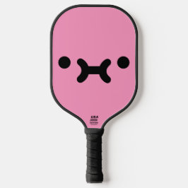 Süßer Schmollmund Hellrosa Pickleball Schläger