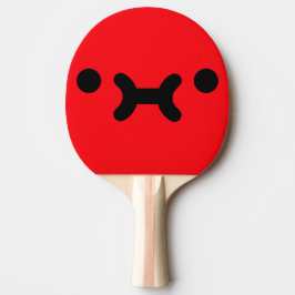 Süßer Schmollmund Rot Tischtennis Schläger