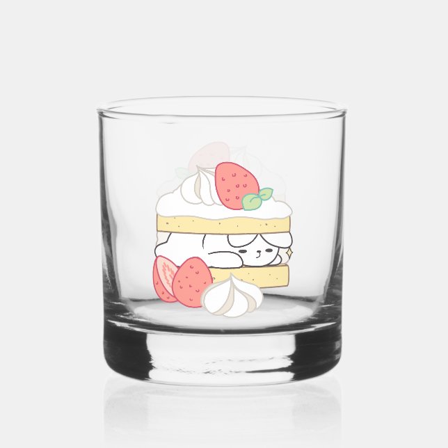 Süßer Schnaps: Buniberry Shortcake Delight Whiskyglas (Vorderseite)