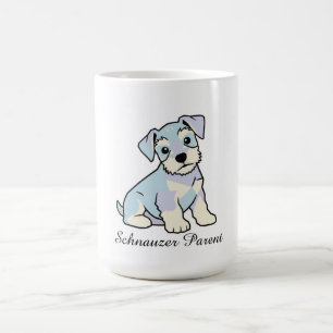Süßer Schnauzer-Welpe Kaffeetasse