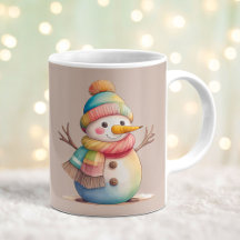 Süßer Schneemann Lass Es Schneien