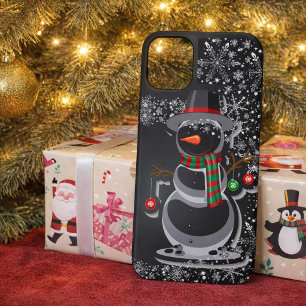 Süßer Schneemann-Winter-Handyhülle mit Schneeflock Case-Mate iPhone Hülle