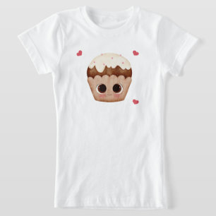 Süßer Schokoladen-Cupcake-Kinder-T-Shirt T-Shirt