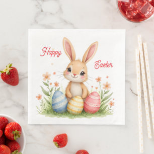 Süßer schöner Osterhase Beliebte Kollektion Serviette