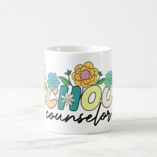 Süßer Schulberater Wildblumen-Lehrer Lustige Mutte Kaffeetasse