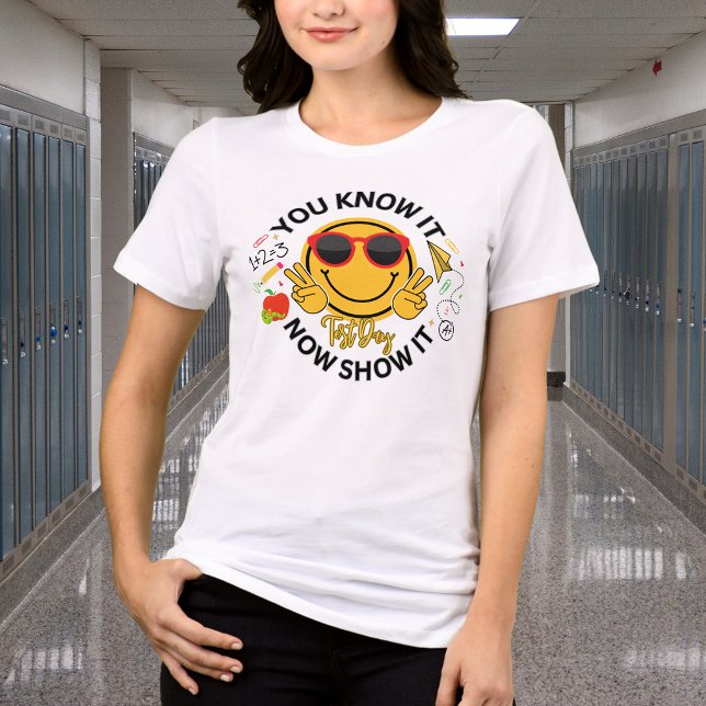 Süßer Schultesttag  Tri-Blend Shirt (Von Creator hochgeladen)