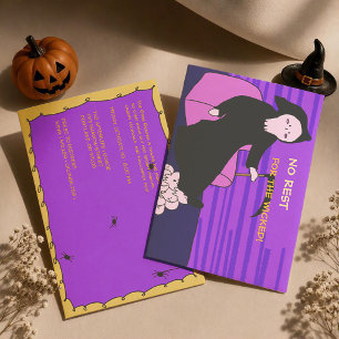 Süßer Sensenmann Halloween-Party Einladung