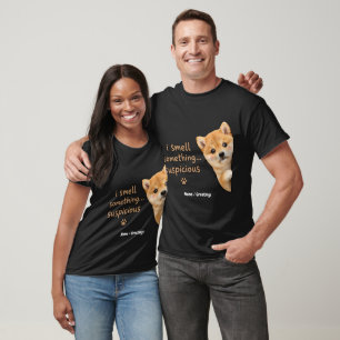 Süßer Shiba Inu Welpe Lustiger Geruch Zitat Kawaii T-Shirt