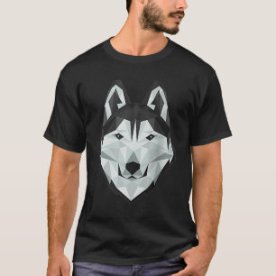 Süßer sibirischer Husky-Welpe Artsy Tier-Wildlife T-Shirt