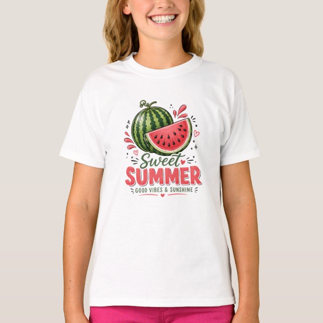Süßer Sommer T-Shirt (Vorderseite)