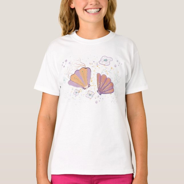 süßer Sommercharakter T-Shirt (Vorderseite)