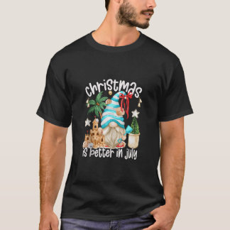 Süßer Sommerstrand-Gnom für Frauen und Männer Weih T-Shirt