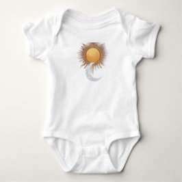 Süßer Sonne und Mond Baby-Bodyanzug Baby Strampler