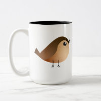 Süßer Spatzen-Vogel-Cartoon