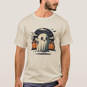 Süßer spooky Geist – Halloween Nacht T-Shirt