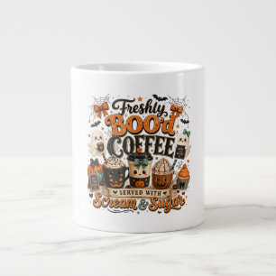 Süßer spooky Geist Kaffeeliebhaber Halloween Jumbo-Tasse