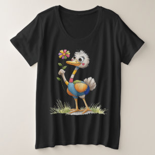 Süßer Strauß Große Größe T-Shirt