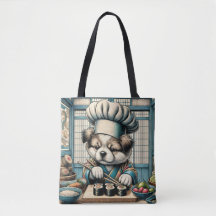 Süßer Sushi-Chef-Welpe