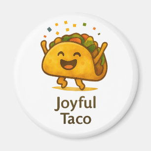 Süßer Taco-Kühlschrankmagnet Lustiges Geschenk f Magnet