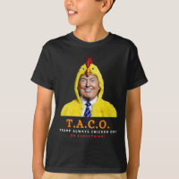 Süßer Taco Trump kneift immer Lustiges Huhn