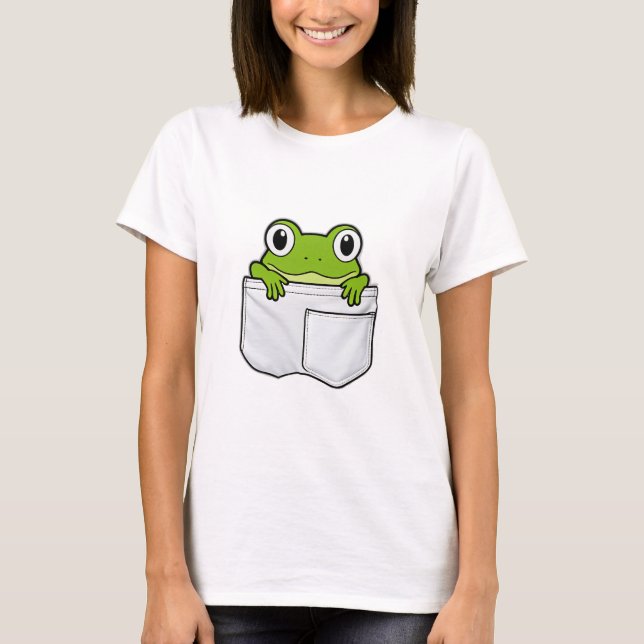 Süßer Taschenfrosch T-Shirt (Vorderseite)