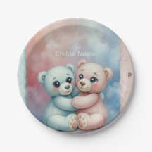 Süßer Teddy-Bär-Baby-Party