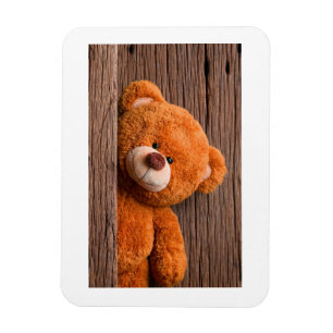 Süßer Teddybär Kinder Geburtstag Save The Date Magnet