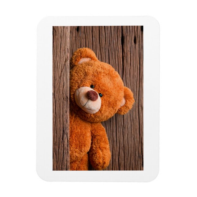 Süßer Teddybär Kinder Geburtstag Save The Date Magnet (Vertikal)