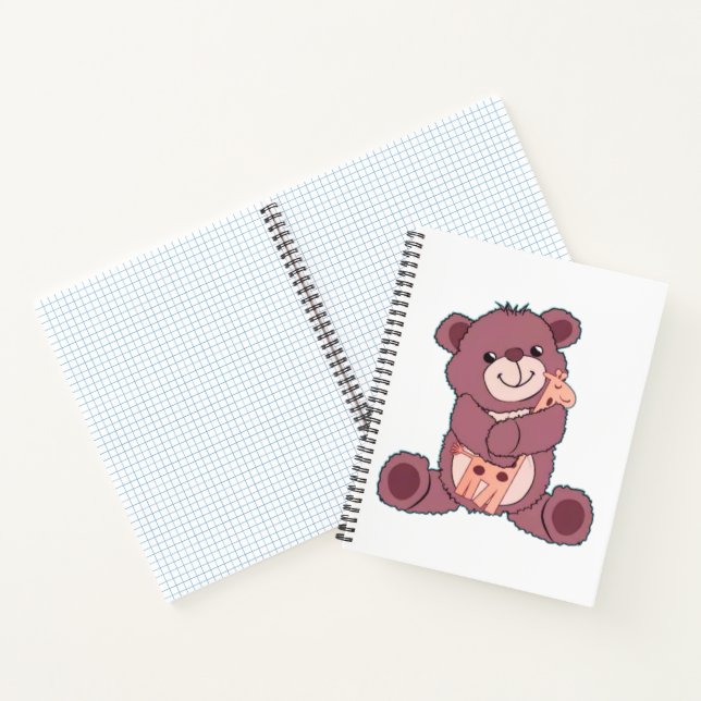 Süßer Teddybär Notizbuch (Innenseite)
