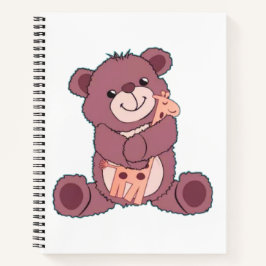 Süßer Teddybär Notizbuch