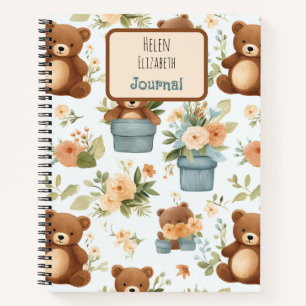 Süßer Teddybär  Notizbuch