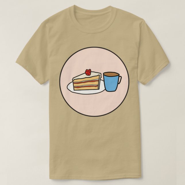 Süßer Tee und Kuchen (Design vorne)
