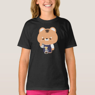 Süßer Tiger Barista T-Shirt