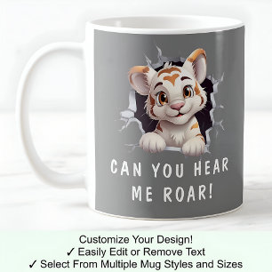 Süßer Tiger in einer Tasse! Neuheit für Tigerliebh Kaffeetasse